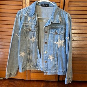 Silver Star Blue Jean Jacket
